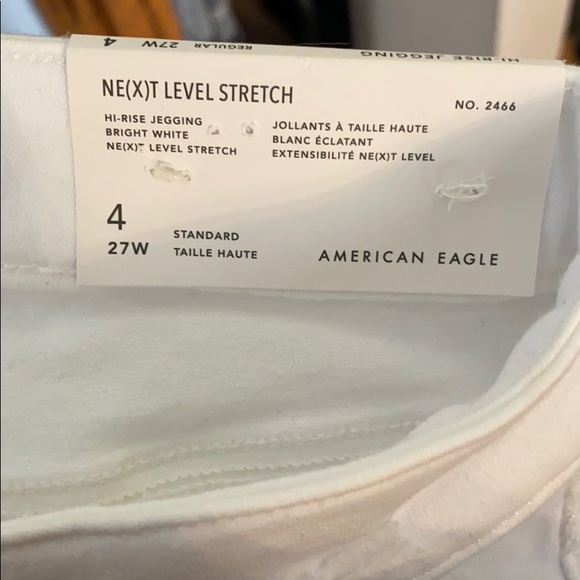 🤍White AE Jeans🤍 NEVER WORN - Picture 8 of 9